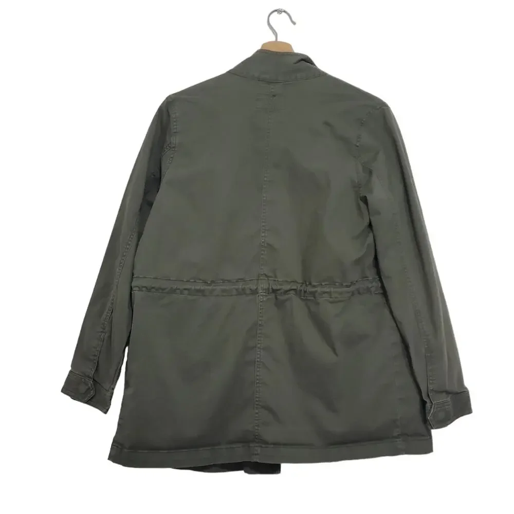 Universal Thread | Adirondack Utility Snap Front Jacket with Drawstring Waist - Picture 3 of 10